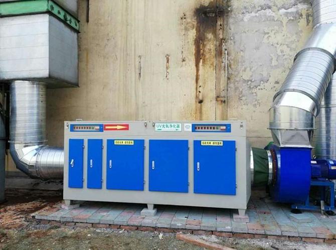 博森環保定制不銹鋼光氧廢氣凈化器 uv光解等離子一體機 光氧活性炭